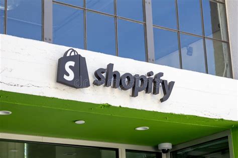 Shopify Company Logo Editorial Stock Image Image Of Company 98679164