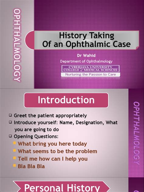 A Comprehensive Guide To Conducting A Thorough Ophthalmic Examination