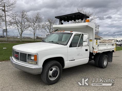 Dixon Ca 1991 Gmc Sierra 3500 Dump Truck Runs Proxibid