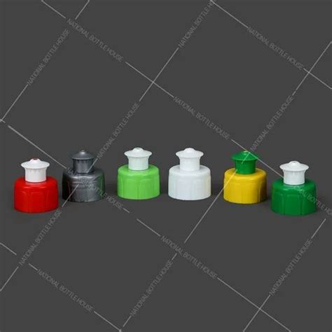 Nbh Multicolor Push Pull Caps For Bottle Cap Packaging Type Box At