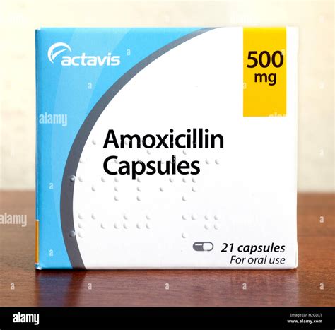 amoxicillin capsule box