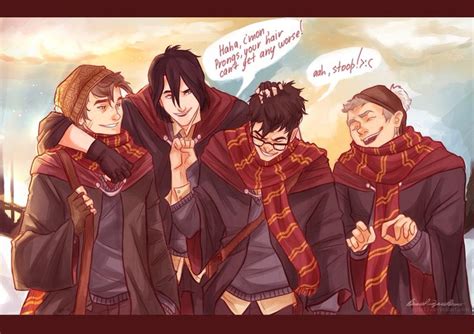 The Marauders Art By Viria Harry Potter Stories Harry Potter Fan