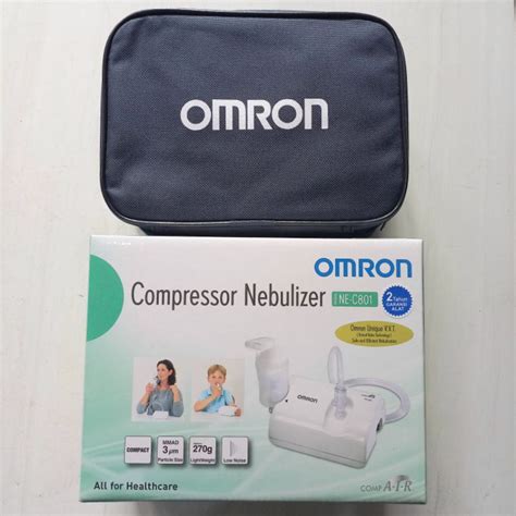 Jual Nebulizer Omron NE C801 Original Alat Uap Compressor Nebulizer