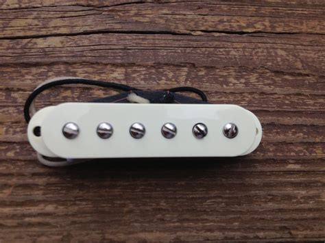 Lindy Fralin STEEL POLE SP43 Strat Neck Pickup Aged White Cover