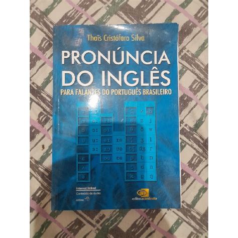 Livro Pronúncia Do Inglês Semi Novo Shopee Brasil