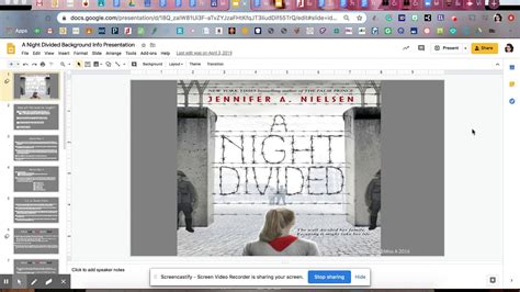 A Night Divided Chapter Youtube