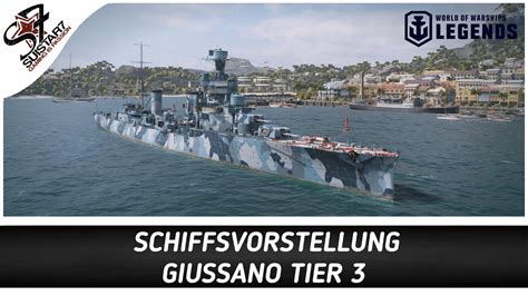 Giussano Kreuzer Vorgestellt World Of Warships Legends Youtube