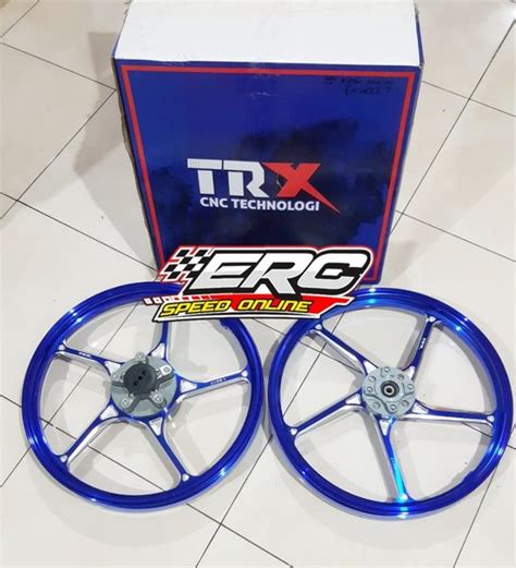 Jual VELG TRX 511 MX KING 160 160 BIRU OPEN HUB 4 HOLE Di Lapak ERC