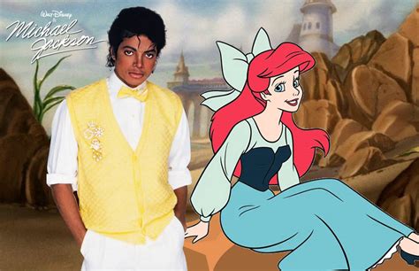 Michael and Ariel Human Nature 2nd Version by b5l on DeviantArt