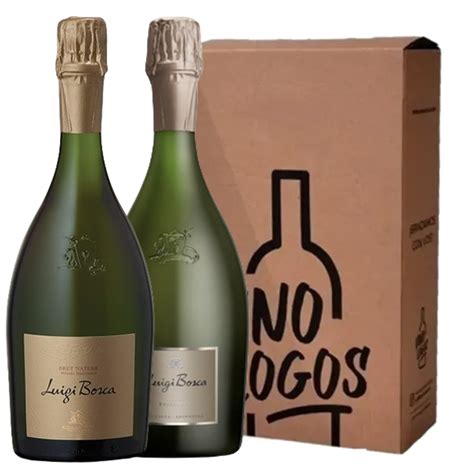 Combo Luigi Bosca Brut Nature Extra Brut Vin Logos