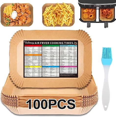 Amazon Air Fryer Liners Pcs Disposable Rectangle Air Fryer