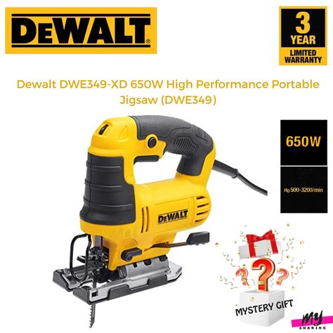 DEWALT DWE349 XD 650W High Performance Portable Jigsaw Shopee Malaysia