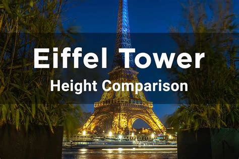 Eiffel Tower Height Comparison - CompareHeight.net