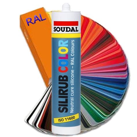 Soudal Siliconenkit Ral Kleurenkit 310ml Diverse Kleuren Maak Uw Keuze