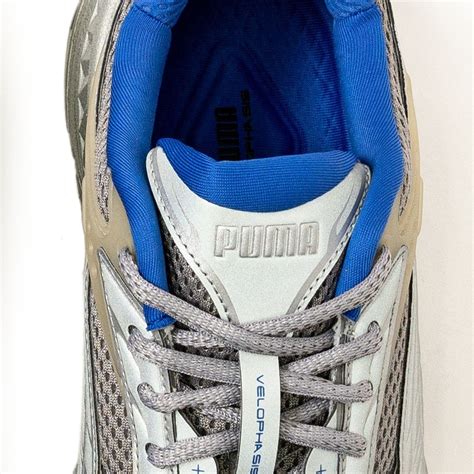 Puma Men Velophasis Bionic Gray Matte Silver Royal Sapphire