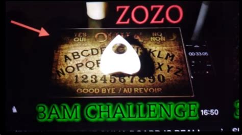 3am Challenge Zozo Ouija Board Youtube