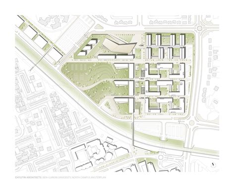 Gallery of BGU University North Campus Master Plan / Chyutin Architects ...