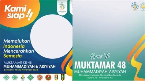 Link Twibbon Muktamar Muhammadiyah Aisyiyah Ke Beserta Cara Buat