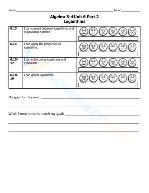 Solving logarithmic equations worksheets