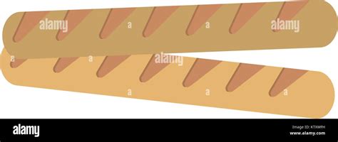 Baguette French Bread Stock Vector Image Art Alamy