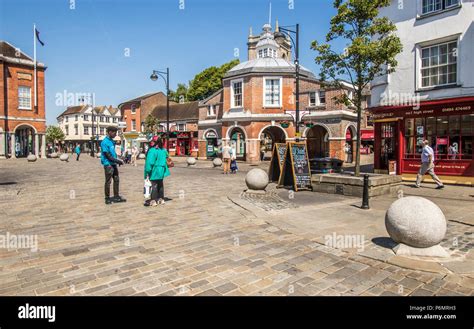 Town centre High Wycombe Buckinghamshire United Kingdom Stock Photo - Alamy