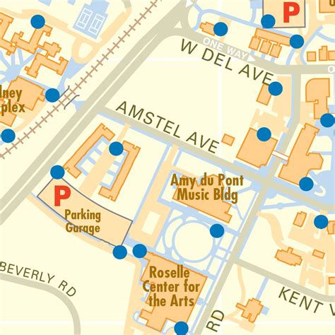 University of Delaware Campus Safety Map by Avenza Systems Inc ...