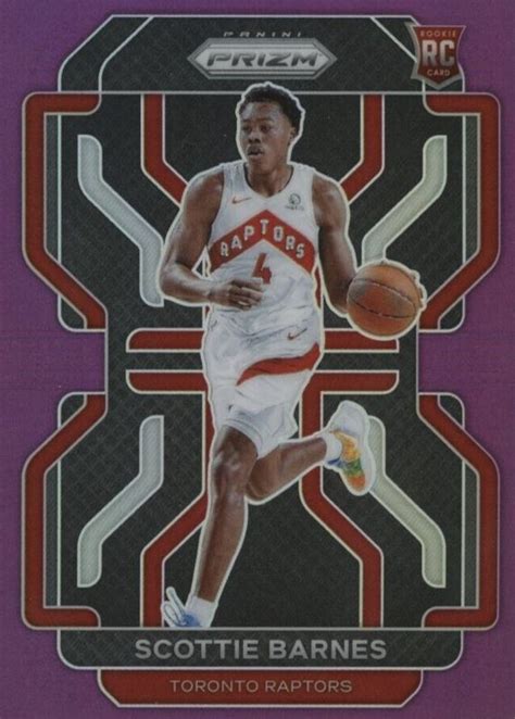 Scottie Barnes 2021 Prizm 320 Purple 99 Sgc 9 Price Guide Sports