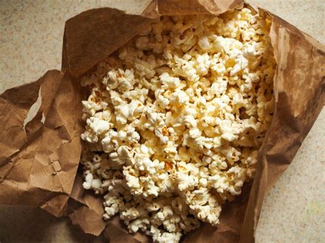 How To Make Microwave Popcorn In A Brown Paper Bag Microwave Popcorn Brown Paper Bag Paper Bag