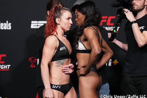 Photos Ufc Fight Night Official Weigh Ins Faceoffs Mma Underground