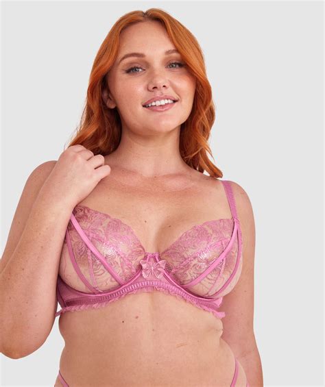 Bras N Things Enchanted Diosa Underwire Bra Pink 01496301