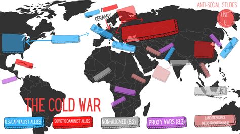 Cold War Map Diagram | Quizlet