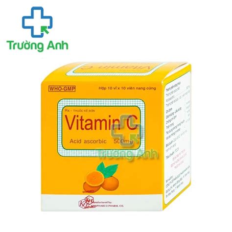 Vitamin C 500mg Khapharco Phòng và điều trị bệnh Scorbut