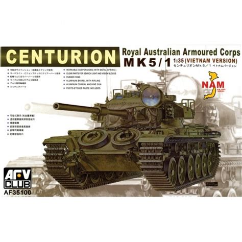 Afv Club Afv Centurion Mk Raac Vietnam Military Model Kit