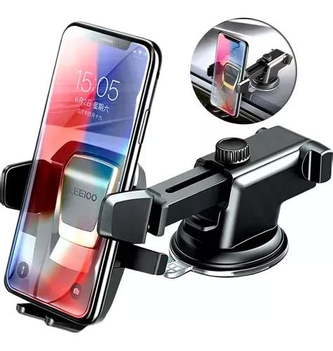 Holder Soporte Celular Smartphone Brazo Extendible Auto Cuotas Sin