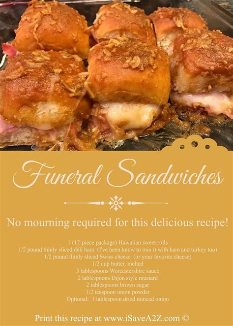 Pin By Marypuckett On Finger Foods Funeral Food Recipes Funeral