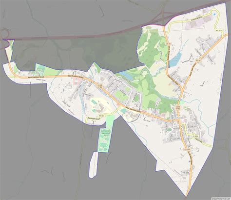 Map of Edmonton city