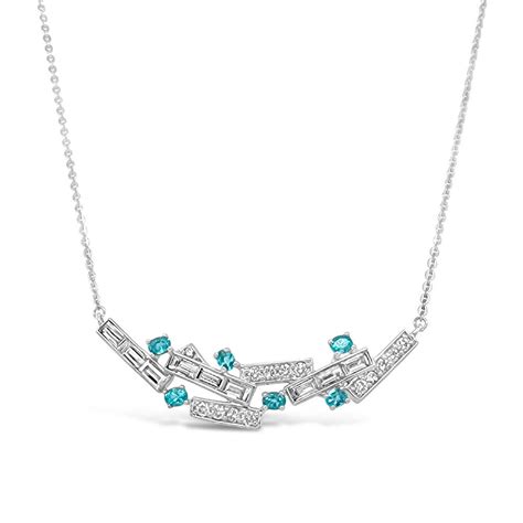 Paraiba Tourmaline Necklace - Troy O'Brien Fine Jewellery