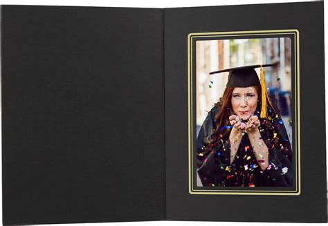 Golden State Art Pack Of 50 4x6 Photo Folders Cardboard