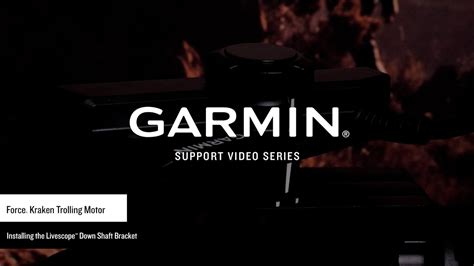 Garmin Support Force® Kraken Trolling Motor Livescope™ Transducer Installation Gopro Times