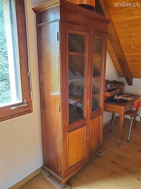 Belle Biblioth Que Armoire En Bois Massif Canton Vaud Anibis Ch