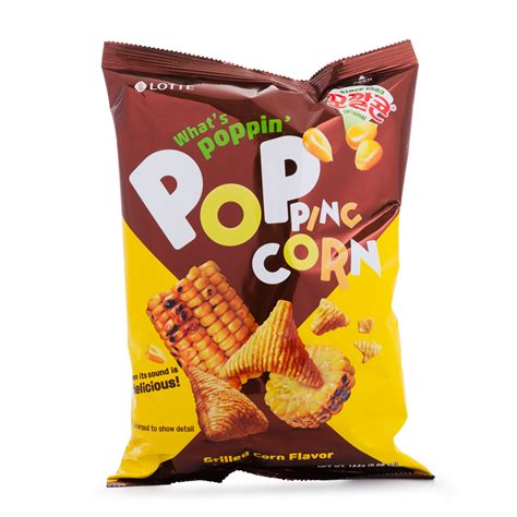 Get Lotte Popping Corn Chips Grilled Corn Flavor Delivered Weee