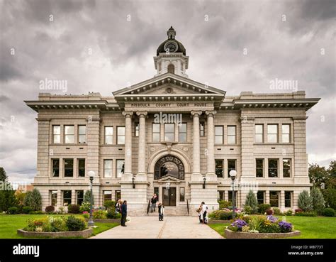 Missoula County Courthouse In Missoula Montana Usa Stock Photo Alamy