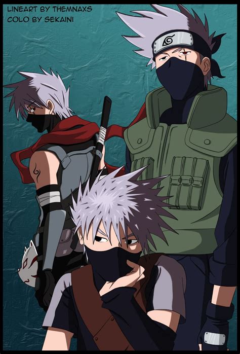 Hatake Kakashi Anime Kakashi Hatake Ilustração De Personagens