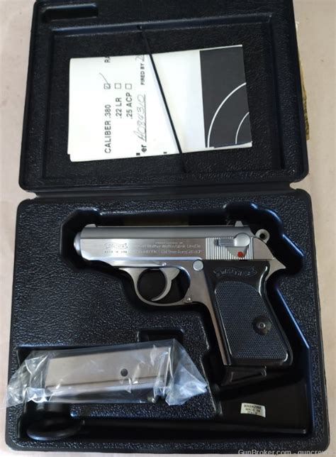 Interarms Walther Ppk Rare Collector Grade Nib Acp Ss Layaway