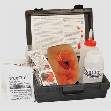 TrueClot Wound Packing Training Kit GSW Stop The Bleed Coalition Store