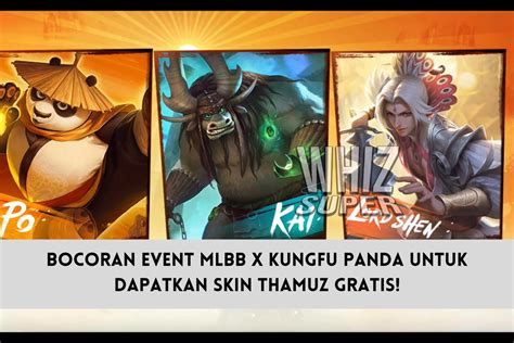 Bocoran Event Mlbb X Kungfu Panda Untuk Dapatkan Skin Thamuz Gratis