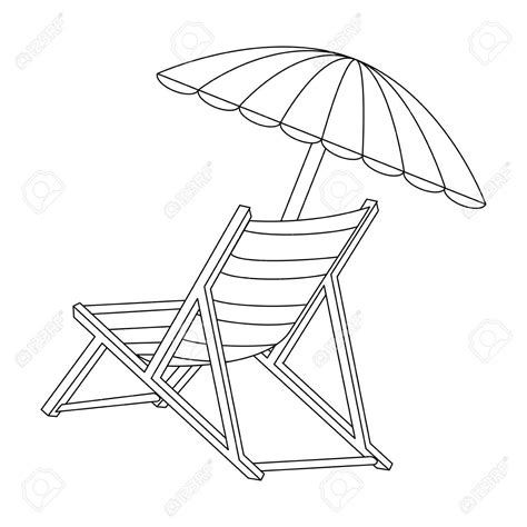 Beach Chair Sketches Sketch Coloring Page 5781 | The Best Porn Website