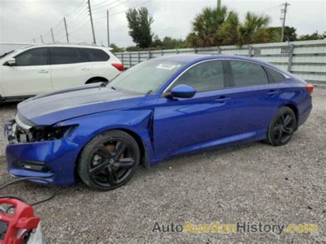 1HGCV1F31KA018902 2019 HONDA ACCORD SPORT - View history and price at AutoAuctionHistory