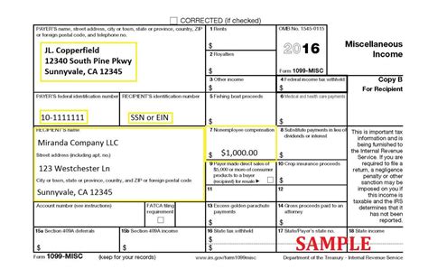 Form 1099 B Worksheet 1099 Form Fill Miscellaneous Income