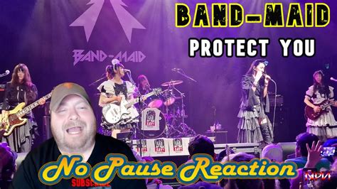 BAND MAID Protect You REACTION NPR 448 YouTube